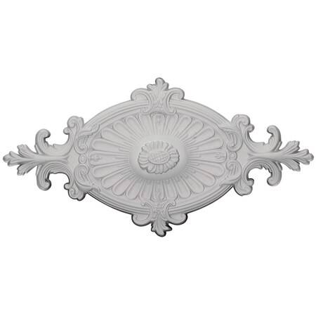 Ekena Millwork Quentin Ceiling Medallion, 23 1/2"W x 12 1/4"H x 1 1/2"P CM23RO1
